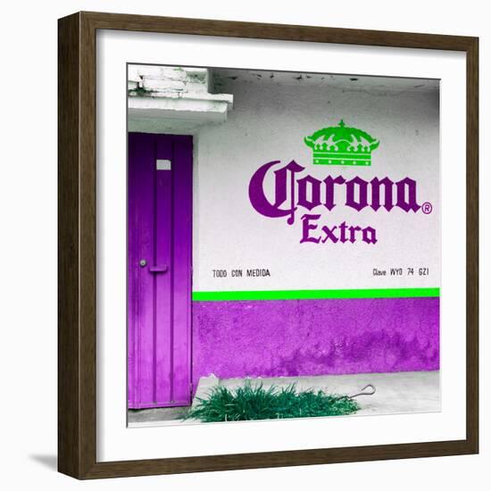 ¡Viva Mexico! Square Collection - Purple Extra-Philippe Hugonnard-Framed Photographic Print