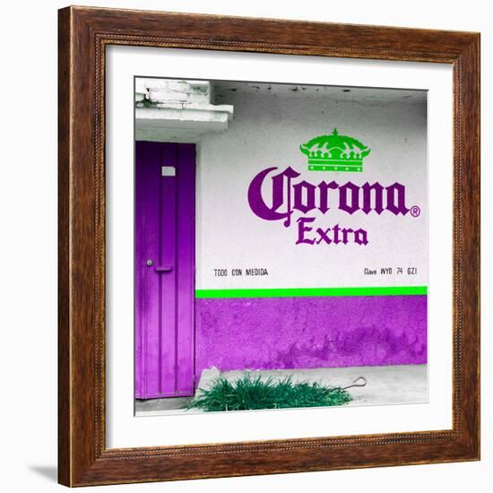 ¡Viva Mexico! Square Collection - Purple Extra-Philippe Hugonnard-Framed Photographic Print