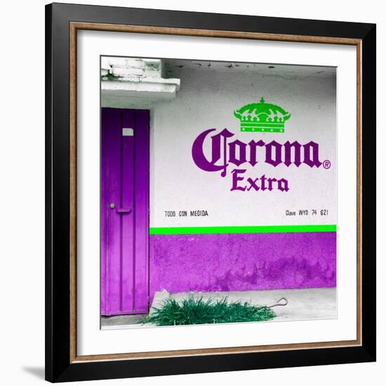 ¡Viva Mexico! Square Collection - Purple Extra-Philippe Hugonnard-Framed Photographic Print