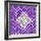 ¡Viva Mexico! Square Collection - Purple Mosaics-Philippe Hugonnard-Framed Photographic Print