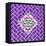 ¡Viva Mexico! Square Collection - Purple Mosaics-Philippe Hugonnard-Framed Premier Image Canvas