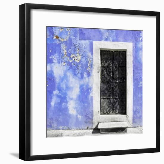 ¡Viva Mexico! Square Collection - Purple Wall of Silence-Philippe Hugonnard-Framed Photographic Print