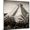 ¡Viva Mexico! Square Collection - Pyramid Chichen Itza V-Philippe Hugonnard-Mounted Photographic Print