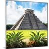 ¡Viva Mexico! Square Collection - Pyramid Chichen Itza VIII-Philippe Hugonnard-Mounted Photographic Print