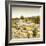 ¡Viva Mexico! Square Collection - Pyramid of Cantona Archaeological Ruins I-Philippe Hugonnard-Framed Photographic Print