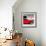 ¡Viva Mexico! Square Collection - Red VW Beetle Car & Peace Symbol-Philippe Hugonnard-Framed Photographic Print displayed on a wall