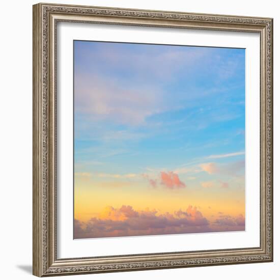 ¡Viva Mexico! Square Collection - Sky at Sunset-Philippe Hugonnard-Framed Photographic Print