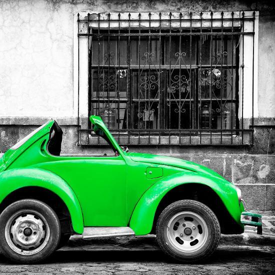 Viva Mexico Square Collection Small Green Vw Beetle Car Square Collection Small Green Vw Beetle Carby Philippe Hugonnard
