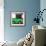 ¡Viva Mexico! Square Collection - Small Green VW Beetle Car-Philippe Hugonnard-Framed Photographic Print displayed on a wall