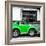 ¡Viva Mexico! Square Collection - Small Green VW Beetle Car-Philippe Hugonnard-Framed Photographic Print