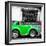 ¡Viva Mexico! Square Collection - Small Green VW Beetle Car-Philippe Hugonnard-Framed Photographic Print