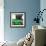 ¡Viva Mexico! Square Collection - Small Green VW Beetle Car-Philippe Hugonnard-Framed Photographic Print displayed on a wall