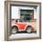 ¡Viva Mexico! Square Collection - Small Red VW Beetle Car III-Philippe Hugonnard-Framed Photographic Print