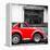 ¡Viva Mexico! Square Collection - Small Red VW Beetle Car-Philippe Hugonnard-Framed Premier Image Canvas