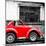 ¡Viva Mexico! Square Collection - Small Red VW Beetle Car-Philippe Hugonnard-Mounted Photographic Print