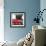 ¡Viva Mexico! Square Collection - Small Red VW Beetle Car-Philippe Hugonnard-Framed Photographic Print displayed on a wall