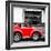 ¡Viva Mexico! Square Collection - Small Red VW Beetle Car-Philippe Hugonnard-Framed Photographic Print