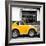 ¡Viva Mexico! Square Collection - Small Yellow VW Beetle Car-Philippe Hugonnard-Framed Photographic Print