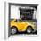 ¡Viva Mexico! Square Collection - Small Yellow VW Beetle Car-Philippe Hugonnard-Framed Photographic Print