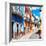 ¡Viva Mexico! Square Collection - Street Scene Guanajuato II-Philippe Hugonnard-Framed Photographic Print