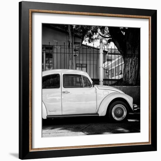 ¡Viva Mexico! Square Collection - "Summer" VW Beetle Car II-Philippe Hugonnard-Framed Photographic Print