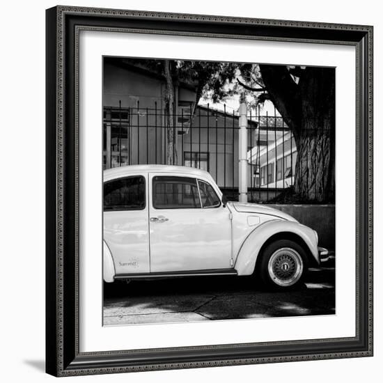 ¡Viva Mexico! Square Collection - "Summer" VW Beetle Car II-Philippe Hugonnard-Framed Photographic Print