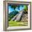 ¡Viva Mexico! Square Collection - Temple of Inscriptions in Palenque V-Philippe Hugonnard-Framed Photographic Print