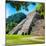 ¡Viva Mexico! Square Collection - Temple of Inscriptions in Palenque V-Philippe Hugonnard-Mounted Photographic Print