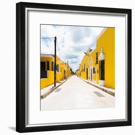 ¡Viva Mexico! Square Collection - The Yellow City II - Izamal-Philippe Hugonnard-Framed Photographic Print