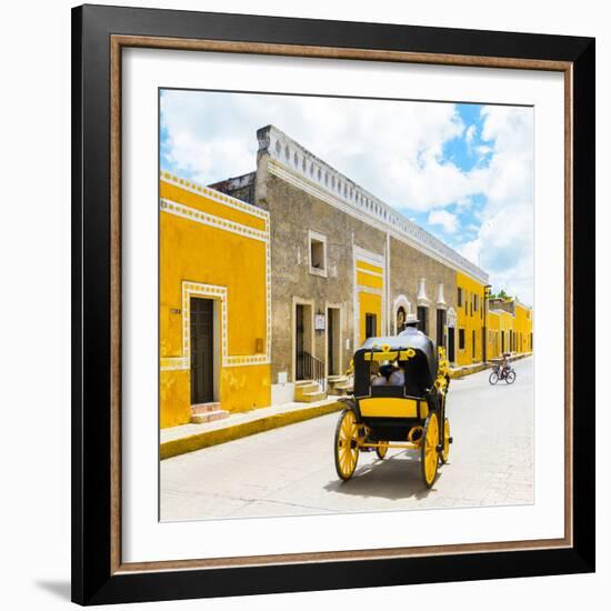 ¡Viva Mexico! Square Collection - The Yellow City V - Izamal-Philippe Hugonnard-Framed Photographic Print