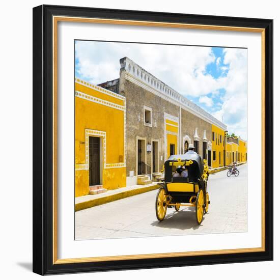 ¡Viva Mexico! Square Collection - The Yellow City V - Izamal-Philippe Hugonnard-Framed Photographic Print