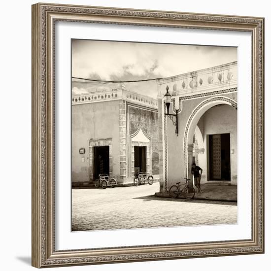 ¡Viva Mexico! Square Collection - The Yellow City VIII - Izamal-Philippe Hugonnard-Framed Photographic Print