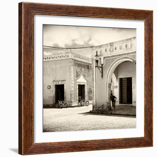 ¡Viva Mexico! Square Collection - The Yellow City VIII - Izamal-Philippe Hugonnard-Framed Photographic Print