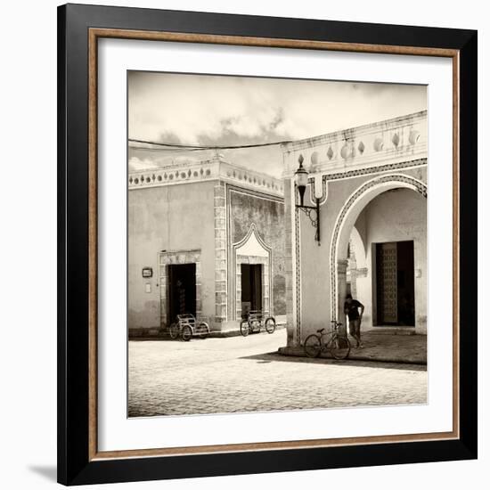 ¡Viva Mexico! Square Collection - The Yellow City VIII - Izamal-Philippe Hugonnard-Framed Photographic Print