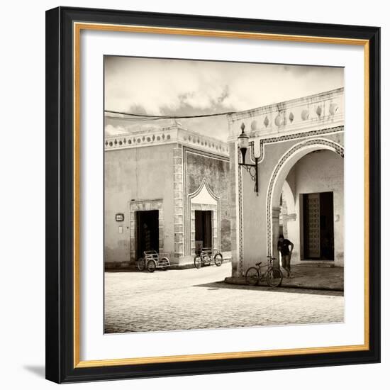 ¡Viva Mexico! Square Collection - The Yellow City VIII - Izamal-Philippe Hugonnard-Framed Photographic Print