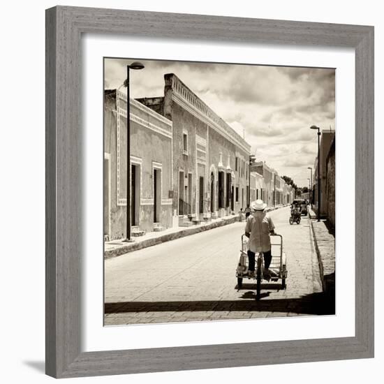 ¡Viva Mexico! Square Collection - The Yellow City XIV - Izamal-Philippe Hugonnard-Framed Photographic Print