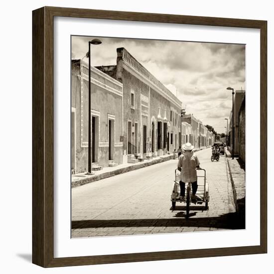 ¡Viva Mexico! Square Collection - The Yellow City XIV - Izamal-Philippe Hugonnard-Framed Photographic Print