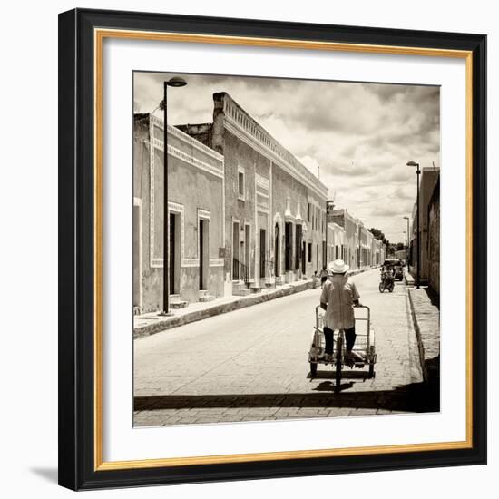 ¡Viva Mexico! Square Collection - The Yellow City XIV - Izamal-Philippe Hugonnard-Framed Photographic Print