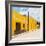 ¡Viva Mexico! Square Collection - The Yellow City XVII - Izamal-Philippe Hugonnard-Framed Photographic Print