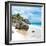 ¡Viva Mexico! Square Collection - Tulum Caribbean Coastline VII-Philippe Hugonnard-Framed Photographic Print