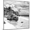 ¡Viva Mexico! Square Collection - Tulum Caribbean Coastline VIII-Philippe Hugonnard-Mounted Photographic Print