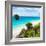 ¡Viva Mexico! Square Collection - Tulum Caribbean Coastline-Philippe Hugonnard-Framed Photographic Print