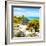 ¡Viva Mexico! Square Collection - Tulum Ruins along Caribbean Coastline II-Philippe Hugonnard-Framed Photographic Print