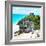 ¡Viva Mexico! Square Collection - Tulum Ruins along Caribbean Coastline IX-Philippe Hugonnard-Framed Photographic Print