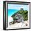 ¡Viva Mexico! Square Collection - Tulum Ruins along Caribbean Coastline IX-Philippe Hugonnard-Framed Photographic Print