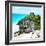 ¡Viva Mexico! Square Collection - Tulum Ruins along Caribbean Coastline IX-Philippe Hugonnard-Framed Photographic Print