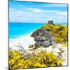 ¡Viva Mexico! Square Collection - Tulum Ruins along Caribbean Coastline V-Philippe Hugonnard-Mounted Premium Photographic Print