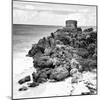 ¡Viva Mexico! Square Collection - Tulum Ruins along Caribbean Coastline XII-Philippe Hugonnard-Mounted Photographic Print