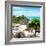 ¡Viva Mexico! Square Collection - Tulum Ruins along Caribbean Coastline-Philippe Hugonnard-Framed Photographic Print