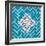 ¡Viva Mexico! Square Collection - Turquoise Mosaics-Philippe Hugonnard-Framed Photographic Print